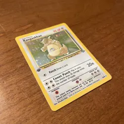 Kangaskhan 5/64 Holo Rare 1st Edition Jungle Pokemon Card - Image 2