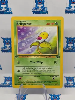 Pokemon Bellsprout 1st Edition Jungle 49/64 MP - Image 1