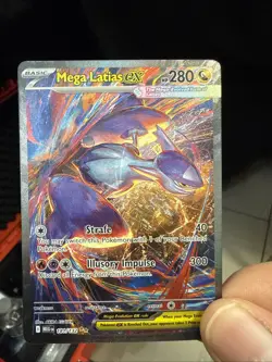 Mega Latias EX 181/132 SIR NM Mega Evolutions Special Illustration Rare Pokemon - Image 1