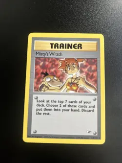 Pokemon MISTY’S WRATH 114/132 Gym Heroes Set Trainer Collection - NM - Image 1