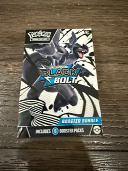 Pokemon TCG Black Bolt Booster Bundle (New/Factory Sealed) - Image 1