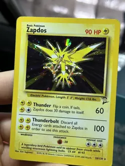 Zapdos 20/130 Wigglytuff 19/130 Base Set 2 2000 Vintage Pokemon Card Lot WOTC - Image 5