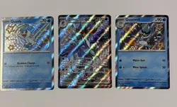Pokemon TCG Quaquaval EX Paldean Fates Promo SVP 82,83,84 NM - Image 1