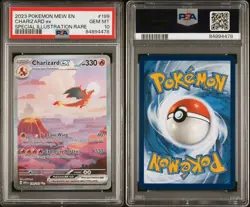 PSA 10 Charizard ex 199/165 Pokemon 151 Special Illustration Rare - English - Image 3