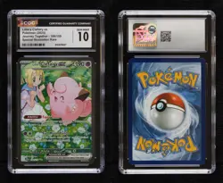 Lillie's Clefairy ex Special Illustration Rare Pokemon Journey Together CGC 10 - Image 3