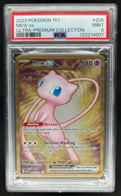 2023 Pokemon SV 151 Mew ex Ultra Premium Collection #205/165 PSA 9 - Image 1