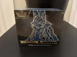 Pokemon Center Exclusive Mega Evolution Lucario ETB Elite Trainer Box ⚡⚡ - Image 1