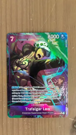 One Piece Trafalgar Law (OP12-073/156) OP12 Legacy of the Master FOIL - Image 1