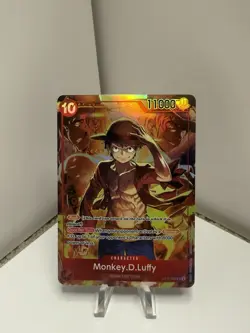 2024 One Piece Monkey D. Luffy Treasures Booster Set Promo Foil #ST10-006 - Image 1