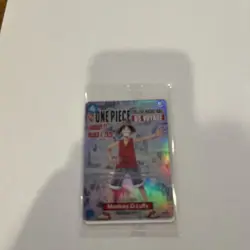 Monkey D Luffy (College Basketball US Voyage) One Piece Promotion Card Sealed - Image 2