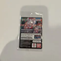 Monkey D Luffy (College Basketball US Voyage) One Piece Promotion Card Sealed - Image 3