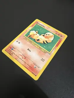 Growlithe 68/105 Neo Destiny Unlimited 2002 Pokemon Card Common NM - Image 3