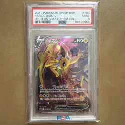 Jolteon V SWSH183 SWSH: Sword & Shield Promo Cards Holo - Image 1