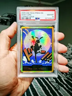 Carrot Gold Don Prb02 PSA 10 One Piece Card - Image 1