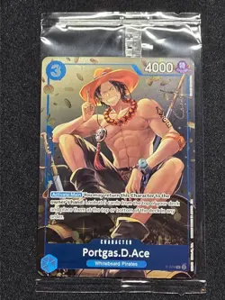 Portgas.D.Ace (Tin Pack Set Vol. 2) P-074 One Piece Promo Card Foil (Sealed) - Image 1