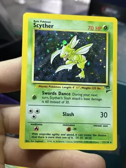 Scyther 17/130 Magneton 9/130 Base Set 2 2000 Holo Vintage Pokemon Card Lot WOTC - Image 4