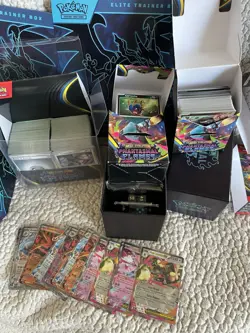 Pokemon Phantasmal Flames Booster Box ETB Booster Bundle Card Lot *Opened* - Image 4