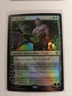 Tyvar Kell Kaldheim Foil Card #198 NM Condition - Image 1