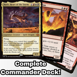 MTG Commander EDH Deck Neriv, Heart of the Storm 100 Cards Custom Haste Mardu - Image 1