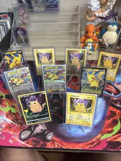 9x Pikachu Pokemon Card Lot – Vintage & Modern Mix 🔥 - Image 1