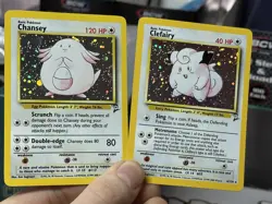 Clefairy 6/130 Chansey 3/130 Base Set 2 2000 Holo Vintage Pokemon Card Lot WOTC - Image 4