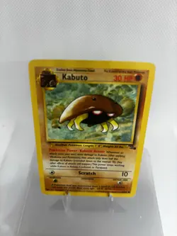 Pokemon TCG Kabuto Fossil, Unlimited Common Card 50/62 - Image 1