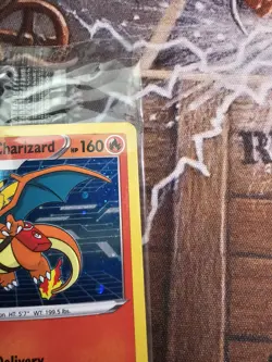 Special Delivery SEALED Charizard Promo Sword & Shield Promo Cards SWSH075 - Image 4