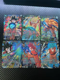 Dragon Ball Super Card Game Goku Lot - Image 1