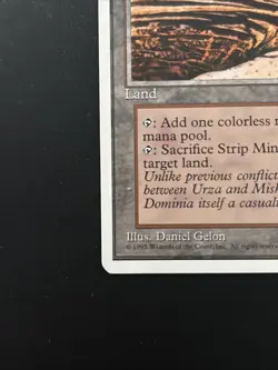 Strip Mine MTG Core Set 4th Fourth Edition Magic LP - Image 4