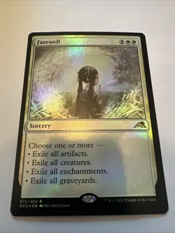 Farewell R Kamigawa: Neon Dynasty # 13 NM Foil - Image 3