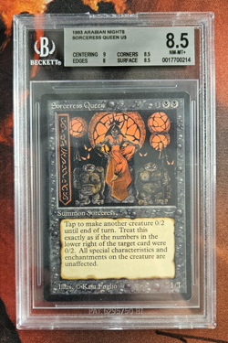 Arabian Nights - Sorceress Queen - MTG - BGS 8.5 NM/MT+ B+ - Image 1