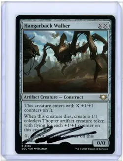 Hangarback Walker Edge of Eternities Commander Rare Signed Artist Proof MTG - Image 1