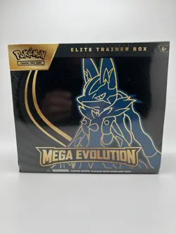 Pokemon Mega Evolutions ETB (Lucario) New/ Factory Sealed - Image 1