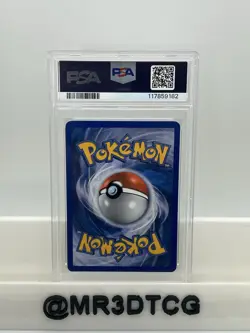 2006 POKEMON VAPOREON POP SERIES 3 HOLO RARE LOW POP #6 PSA 9 - Image 2