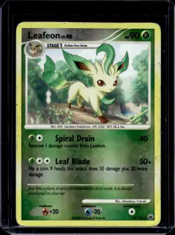 2008 Pokemon Diamond & Pearl Majestic Dawn Leafeon Reverse Holo #24/100 - Image 1
