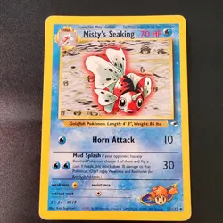 Misty's Seaking Uncommon Gym Heroes 055/132 MP - Pokemon TCG (016) - Image 1