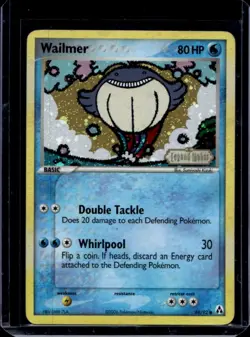 2006 Pokemon EX Legend Maker Wailmer Reverse Holo #69/92 - Image 1