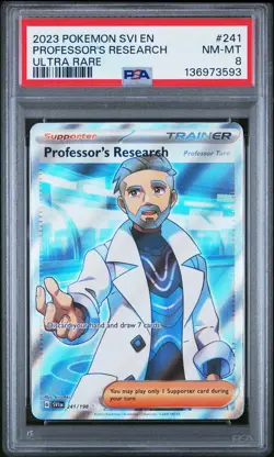 Tcg 2023 Pokemon Svi En-Scarlet & Violet #241 Professor'S Research - Image 1