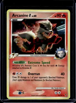 2009 Pokemon Platinum Supreme Victors Arcanine G #15/147 - Image 1