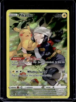2022 Pokemon SWSH Lost Origin Pikachu Trainer Gallery #TG05/TG30 - Image 1