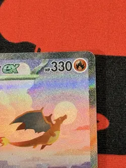 Charizard ex 201/165 SAR Holo Pokemon Sv2a: 151 Japanese NM [PSA10 contender] #3 - Image 5