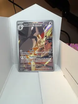Larry’s Staraptor 249/217 Ascended Heroes (IR) English Pokemon Pack Fresh - Image 1