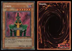 Jinzo PSV-000 Secret Rare Pharaoh's Servant 1st Edition Yu-Gi-Oh - Image 3