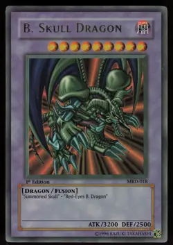 B. Skull Dragon MRD-018 Ultra Rare Metal Raiders 1st Edition Yu-Gi-Oh - Image 1
