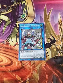 Ancient Warriors Oath - Double Dragon Lords ROTD-EN048 1st Super Rare NM Yugioh - Image 1