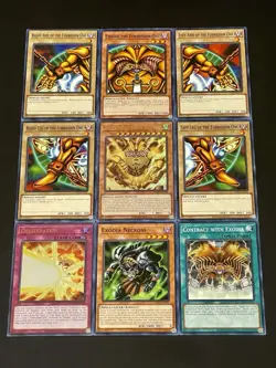 Exodia Full 5 Piece Set + Incarnate + Obliterate!!! + Necross | YuGiOh! - Image 1