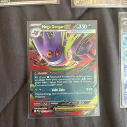 Pokemon Card Lot 5 English IR NM Delibird Furret Ludicolo Mega Gengar Ex - Image 2