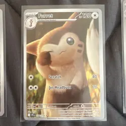 Pokemon Card Lot 5 English IR NM Delibird Furret Ludicolo Mega Gengar Ex - Image 5