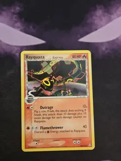 Rayquaza Delta Species 26/110 Holon Phantoms Regular Pokemon Card MP - Image 1