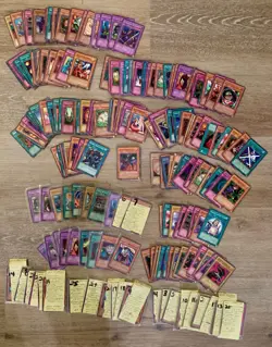 Huge Lot of 1996 Yu-Gi-Oh Cards! Holo Toon Mixed Ultra Rare Blue Eyes Left Leg - Image 1